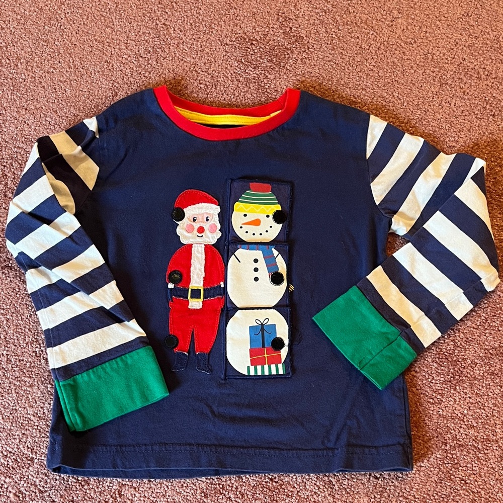 Mini Boden lift the flap shirt 4T